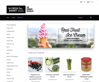 Theproducespecialist.co.nz(The Fresh Market St Johns is your local grocer) Screenshot