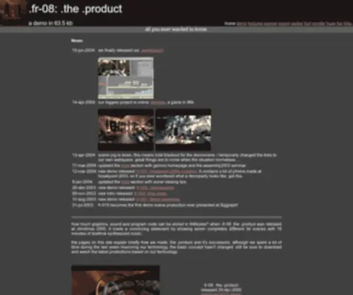 Theproduct.de(The .product) Screenshot