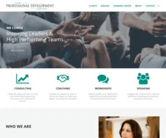 Theprofessionaldevelopmentgroup.com(The Professional Development Group) Screenshot