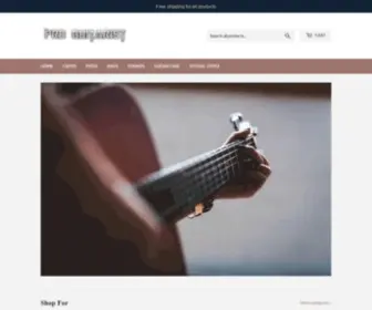 Theproguitarist.com(The pro guitarist) Screenshot