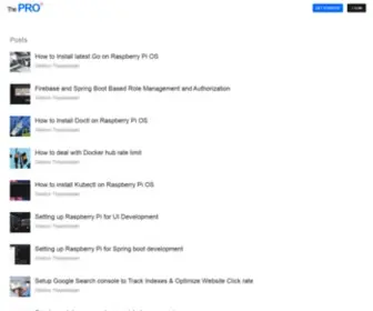 Thepro.io(Thepro) Screenshot