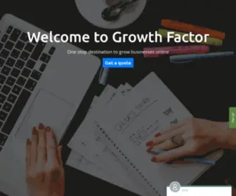 Theproject.site(Growth Factor) Screenshot