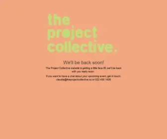 Theprojectcollective.nz(Theprojectcollective) Screenshot