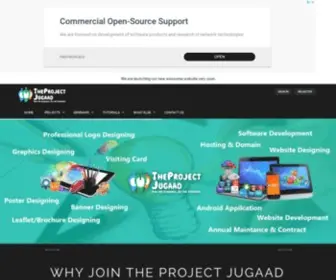 Theprojectjugaad.com(Learn with The Project Jugaad) Screenshot