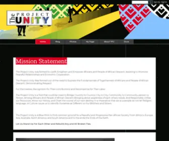 Theprojectunity.com(The Project Unity) Screenshot