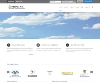 Theprolink.com(Nationwide Mobile Notary Signing Service) Screenshot