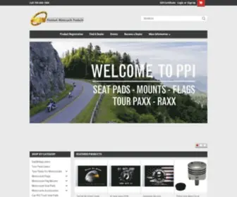 Thepropad.com(PPI Premium Motorcycle Accessories) Screenshot