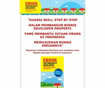 Theproperty-Developer.com(Panduan Lengkap Strategi Sukses Bisnis Developer Properti) Screenshot