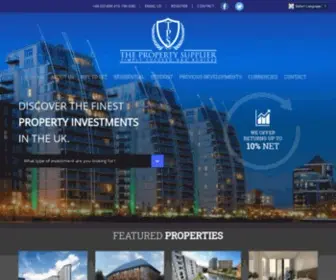 Thepropertysupplier.co.uk(The Property Supplier Ltd) Screenshot