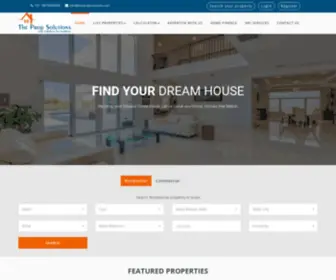 Thepropsolutions.com(Buy Sell Rent Properties in Delhi NCR) Screenshot