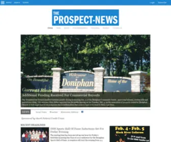 Theprospectnews.com(The Prospect) Screenshot