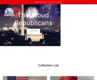 Theproudrepublicans.com(The Proud Republicans) Screenshot