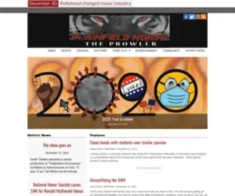 Theprowler.org(The student news site of Plainfield North High School) Screenshot