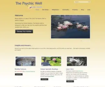 Thepsychicwell.com(The Psychic Well) Screenshot