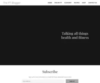 Theptblogger.com(Fitness) Screenshot