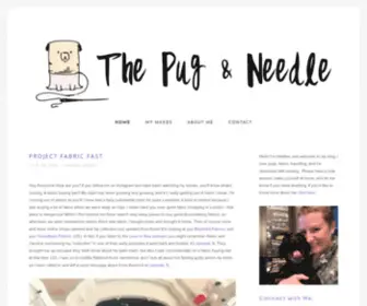 Thepugandneedle.com(The Pug & Needle) Screenshot