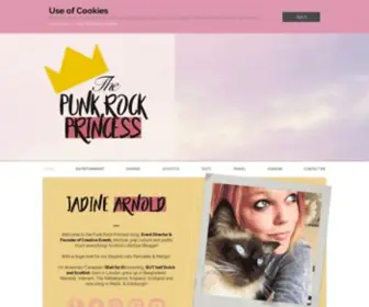 Thepunkrockprincess.com(The Punk Rock Princess) Screenshot