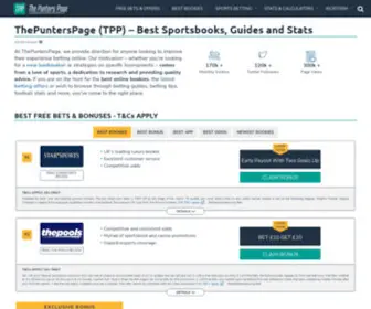 Thepunterspage.com Screenshot