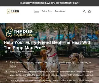 Thepupassociation.com(The pup association) Screenshot