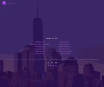 Thepurpleagency.com(The Purple Agency) Screenshot