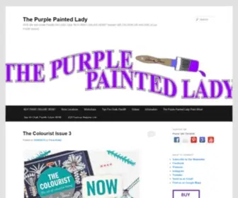 Thepurplepaintedlady.com(The Purple Painted Lady) Screenshot