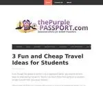 Thepurplepassport.com Screenshot