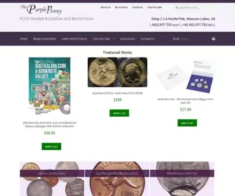 Thepurplepenny.com(The Purple Penny) Screenshot