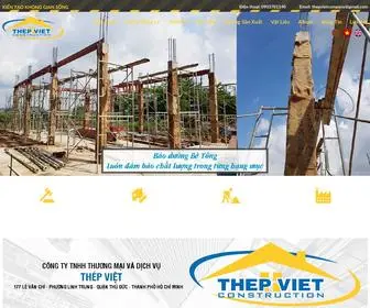 ThepViet.net(THEP VIET CONSTRUCTION) Screenshot