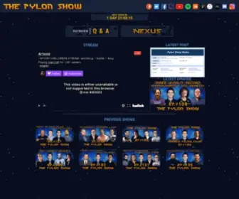 Thepylonshow.com(The Pylon Show) Screenshot
