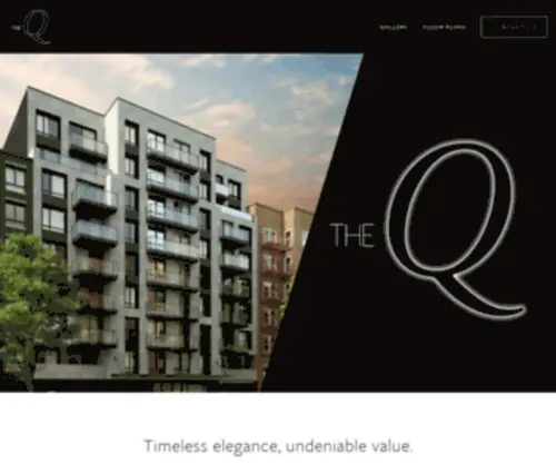 TheqCondo.com(The q) Screenshot