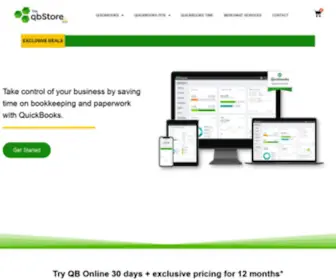 TheqDstore.com(QuickBooks Solution Provider) Screenshot