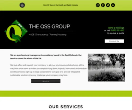 TheqSsgroup.co.uk(The QSS Group) Screenshot