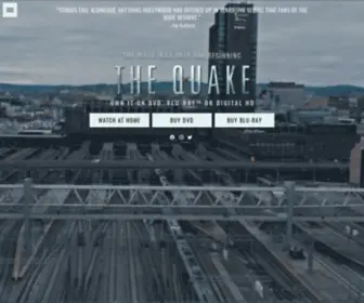 Thequakemovie.com(The Quake) Screenshot