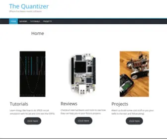 Thequantizer.com(The Quantizer) Screenshot