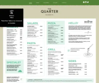 Thequarteruk.com(The Quarter) Screenshot