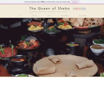 Thequeenofsheba.co.uk(The Queen of Sheba) Screenshot