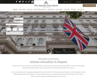 Thequeensgatehotel.com(The Queen`s Gate Hotel) Screenshot