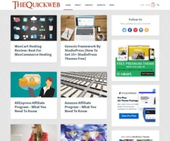 Thequickweb.com(Internet Marketing Service) Screenshot