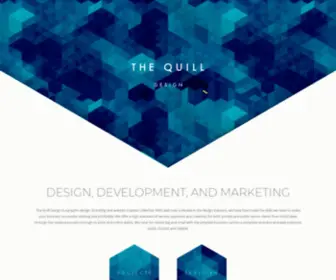 Thequilldesign.co.uk(The Quill Design & Marketing) Screenshot