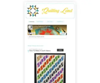 Thequiltingland.com(Quilting Land) Screenshot