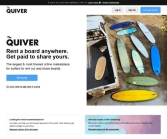 Thequiver.com(The Quiver) Screenshot