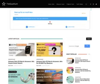Thequizhunt.co.in(TheQuizHunt) Screenshot