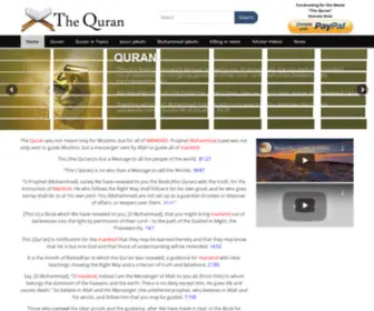 Thequran.site(The Quran) Screenshot