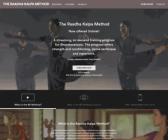 Theraadhakalpamethod.com(The Raadha Kalpa Method) Screenshot