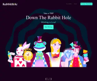 Therabbithole.money(The Rabbit Hole) Screenshot