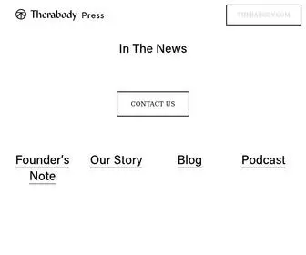 Therabodypress.com(Therabody Press) Screenshot