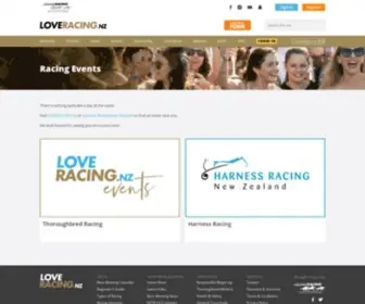 Theraces.co.nz(The Races) Screenshot