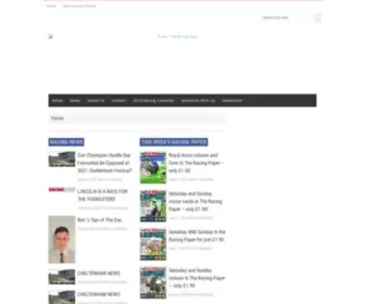 Theracingpaper.co.uk(The Racing Paper) Screenshot