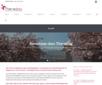 Theradiag.com(INNOVATION FOR BIOTHERAPIES) Screenshot