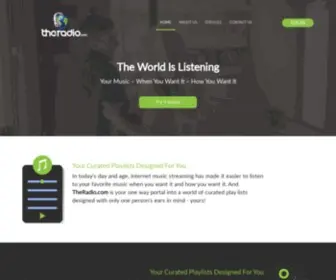 Theradio.com(Radio) Screenshot